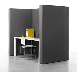 Acoustic Work Table Cabinet