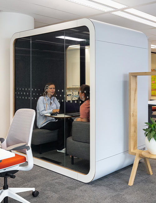 acoustic office work booth