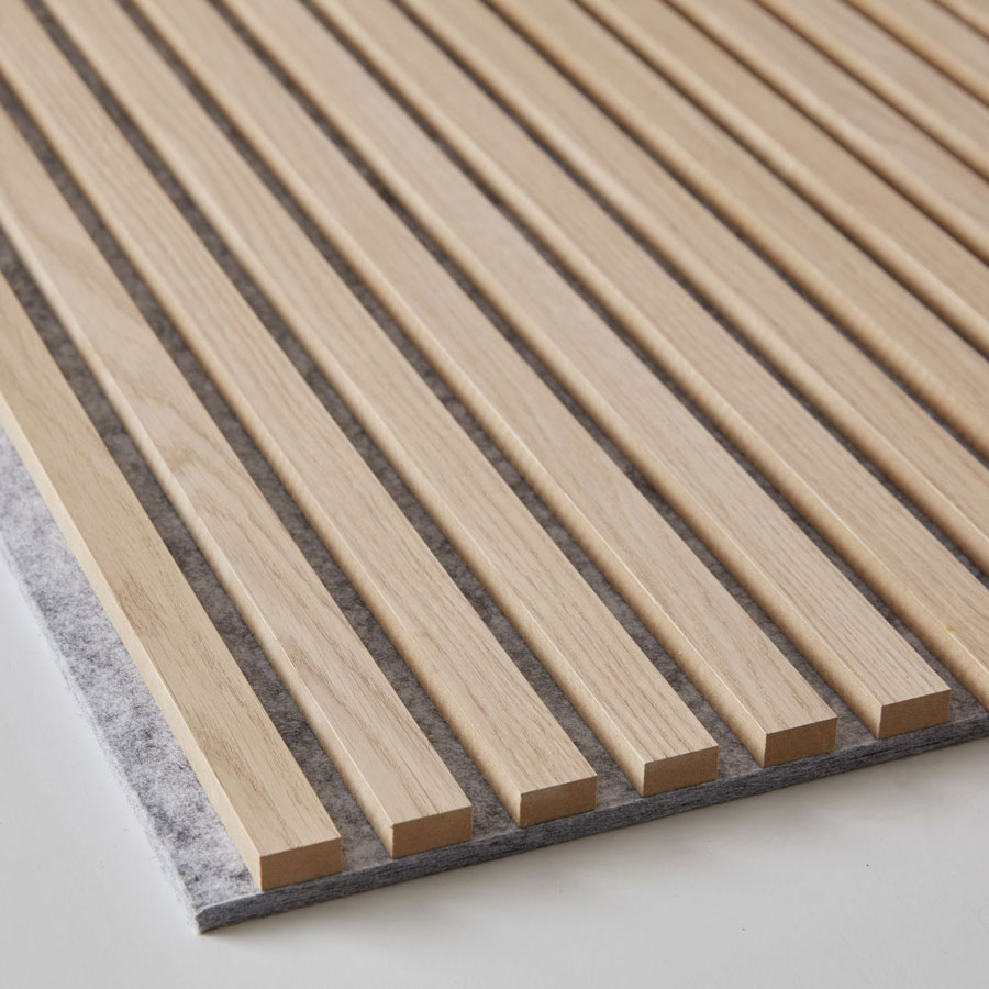 acoustic slat wood panels