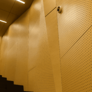 Micro-Perforated Acoustic Wood Panel