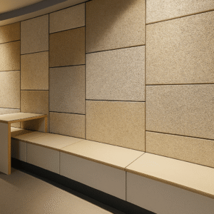 Wood Wool Acoustic Wall Panel